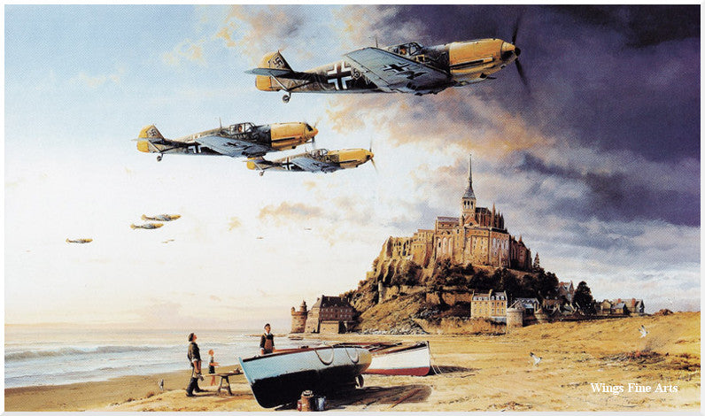 The Channel Dash by Robert Taylor - Aviation Art