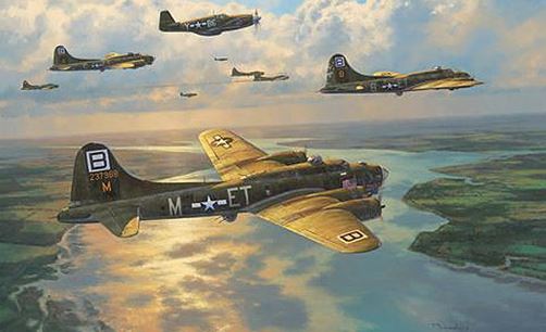 Battle Of The Coral Sea by Robert Taylor - Aviation Art