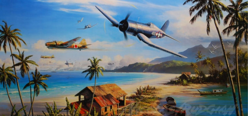 Okinawa by Robert Taylor - Aviation Art