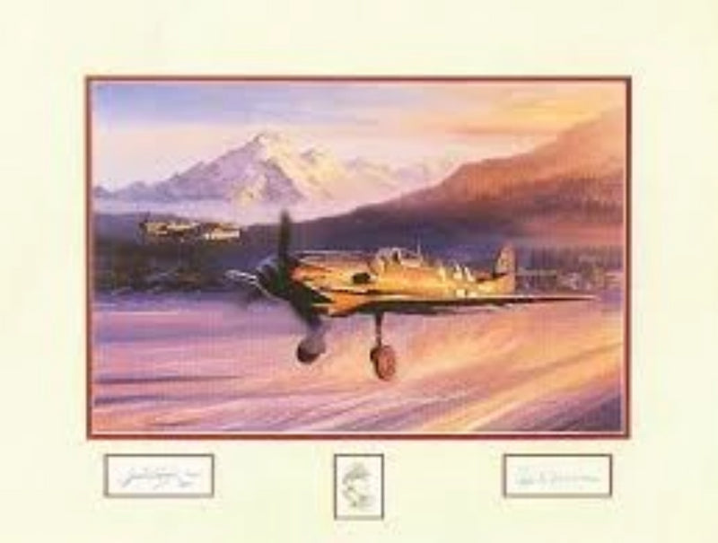 Eagles At Dawn by Robert Taylor - Aviation Art