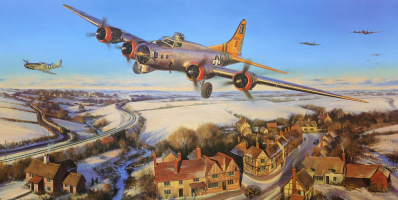 Erich Rudorffer Tribute by Nicolas Trudgian - Aviation Art