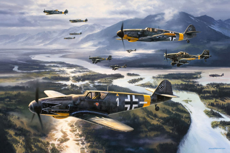 Knight of the Reich by Robert Taylor - Aviation Art