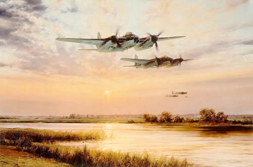 Mosquito Into Attack  by Robert Taylor