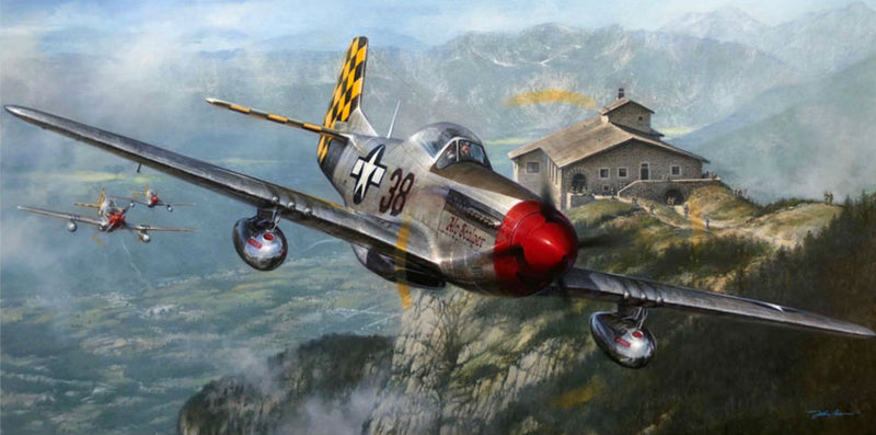 Alpine Eagles - Aviation Art by John Shaw