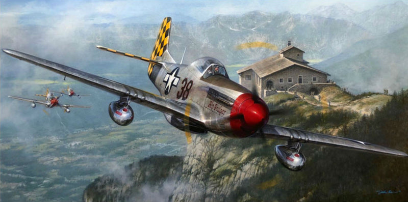 Headlong Into The Clash by Robert Taylor - Aviation Art