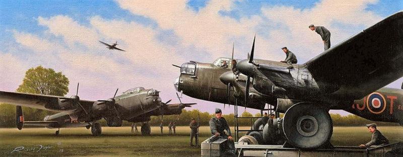 Return From The Fray by Richard Taylor - Aviation Art