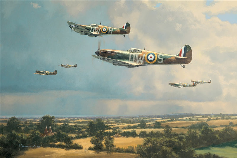Return of the Pathfinders by  Anthony Saunders - Aviation Art