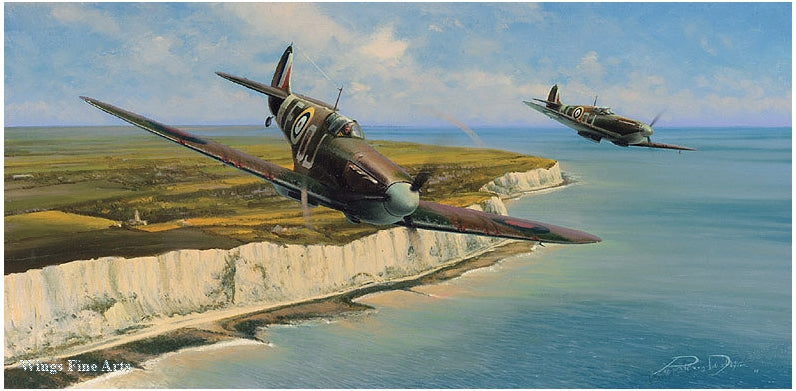 Channel Sweep by Richard Taylor - Aviation Art
