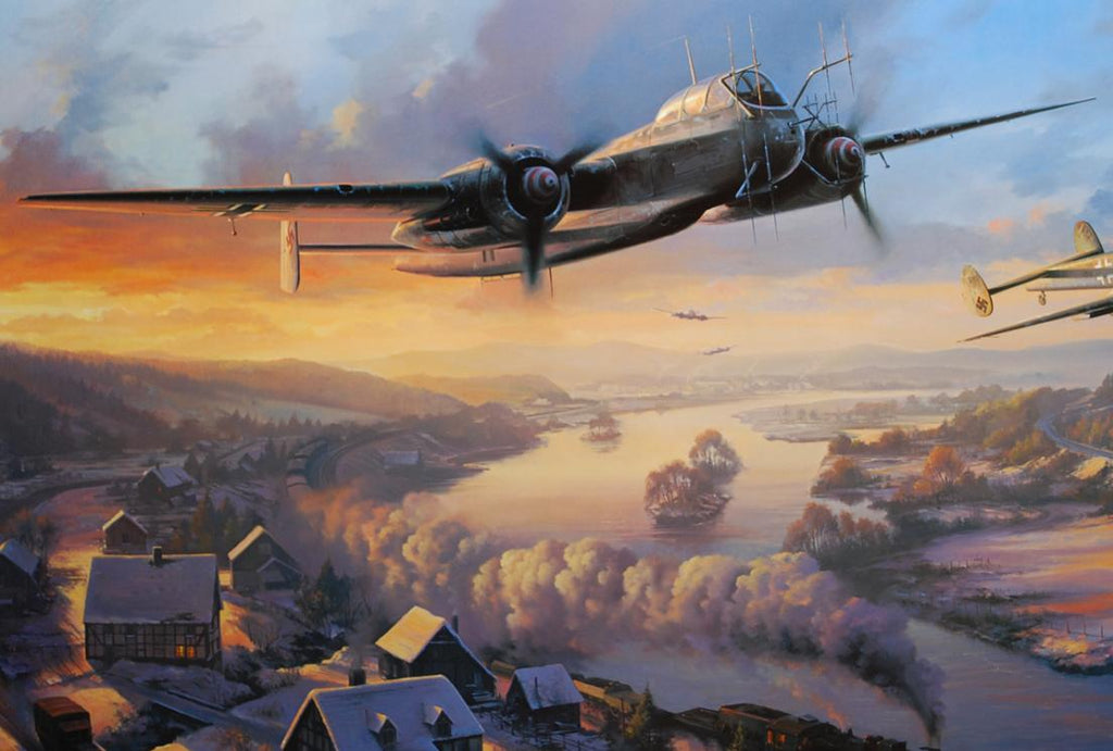 Into The Cloak Of Darkness by Nicolas Trudgian -  Aviation Art