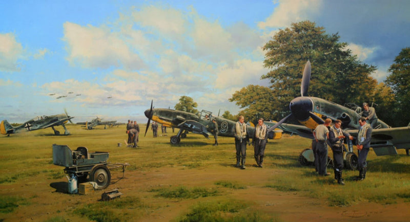 Eagles on the Channel Front by Robert Taylor- Aviation Art