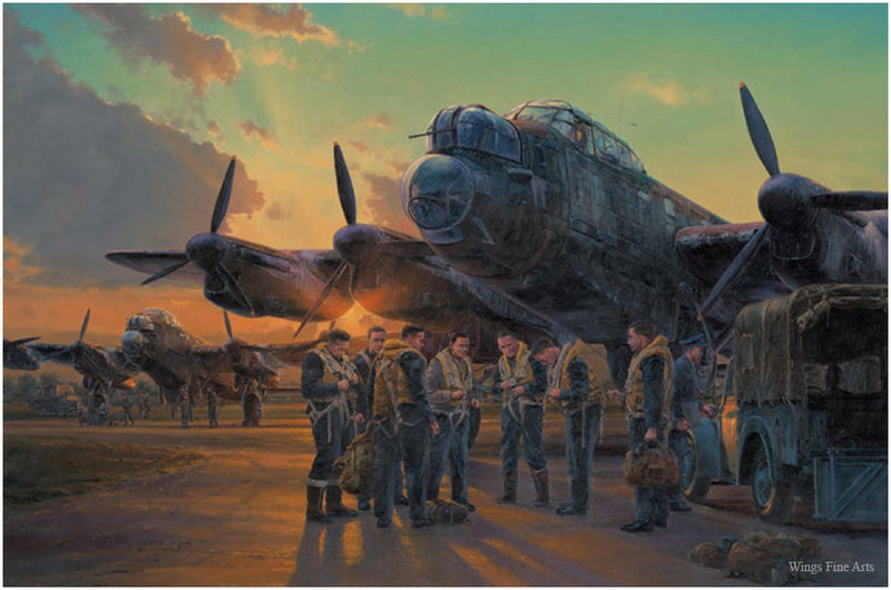 Final Roster by Anthony Saunders - Aviation Art