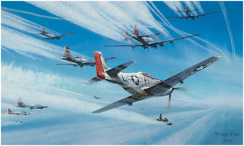 Jet Hunters by Richard Taylor -  Aviation Art