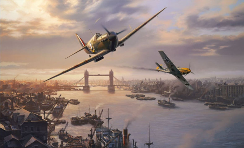 London Pride by Nicolas Trudgian -  Aviation Art of Spitfires