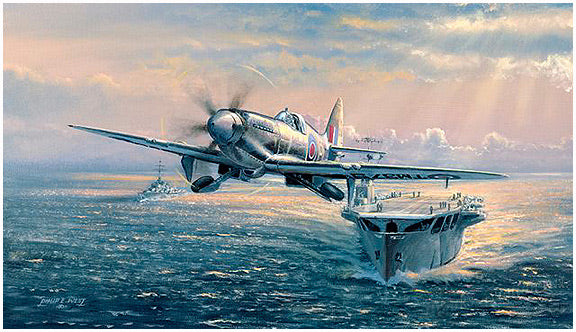 No Room For Error by Philip West - Aviation Art