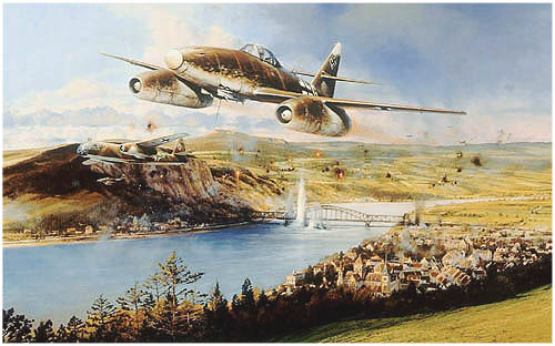 Bridge At Remagen by Richard Taylor -  Aviation Art