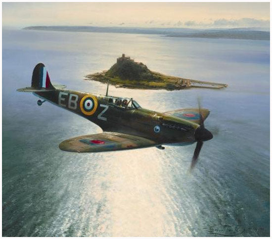 Spitfires Over Darwin by Robert Taylor - Aviation Spitfire Art