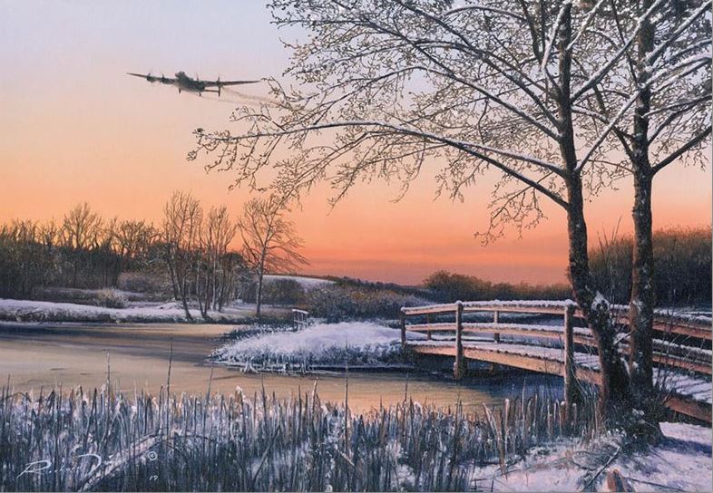 Straggler at Dawn by Richard Taylor - Aviation Art