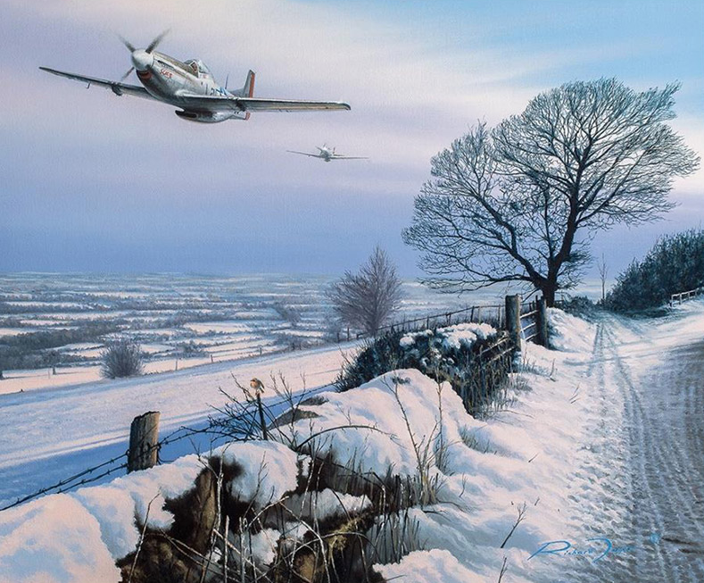 Winters Wings by Richard Taylor - Aviation Art