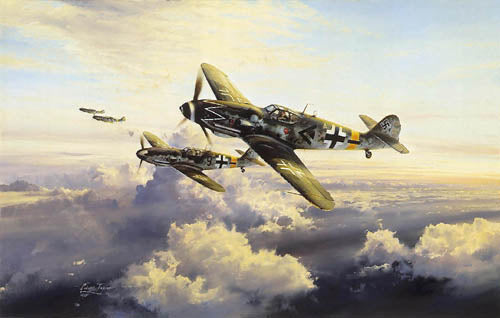 Eagles At Dawn by Robert Taylor - Aviation Art