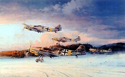 Eagles At Dawn by Robert Taylor - Aviation Art