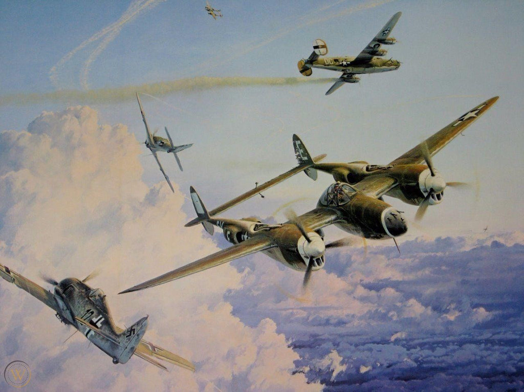 Hostile Skies by Robert Taylor - Aviation Art